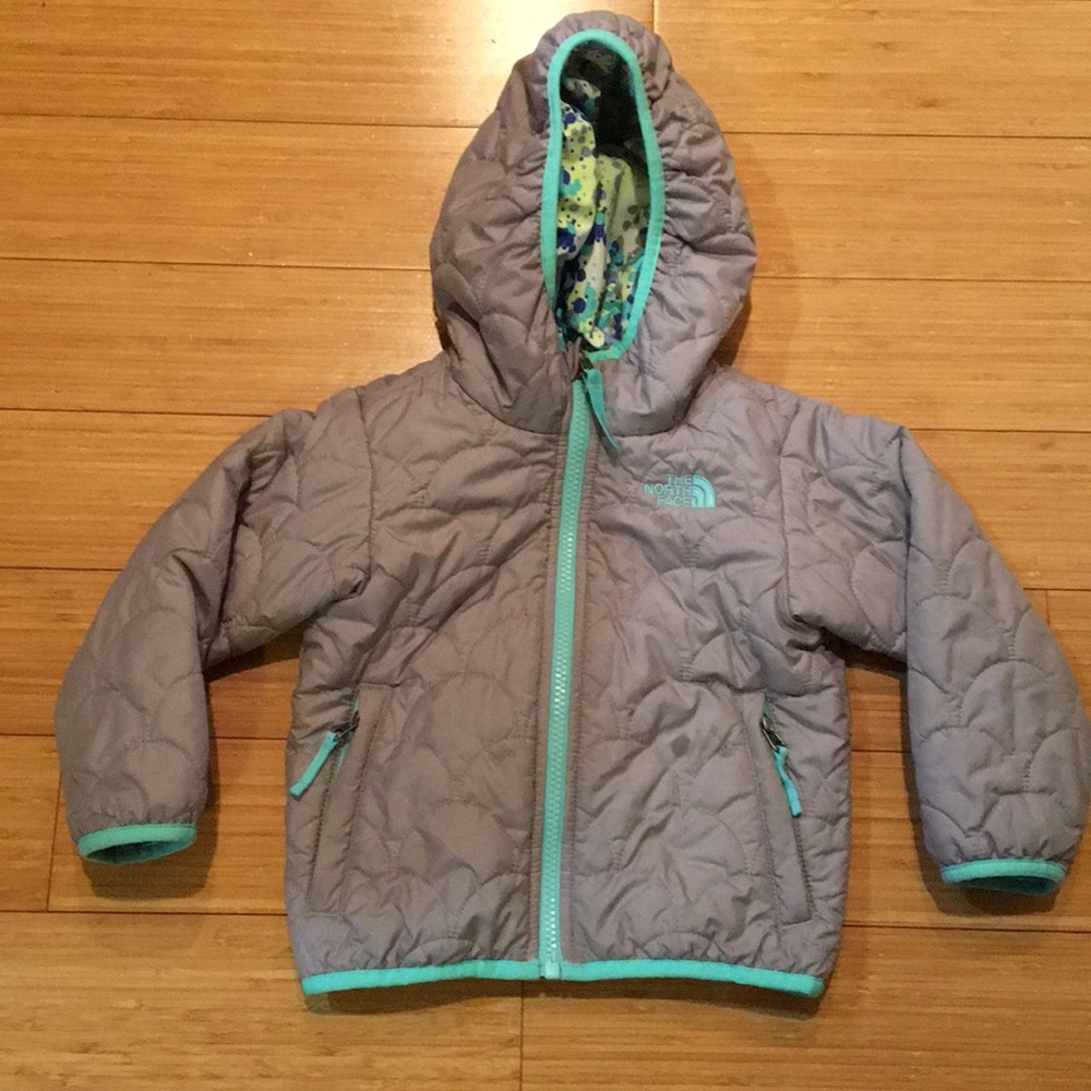North Face Perrito Reversible Jacket Coat sz 2T